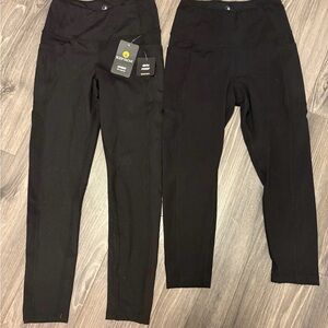 Body Glove Workout Leggings S Small Women’s Black 7/8 new and capri #82 track